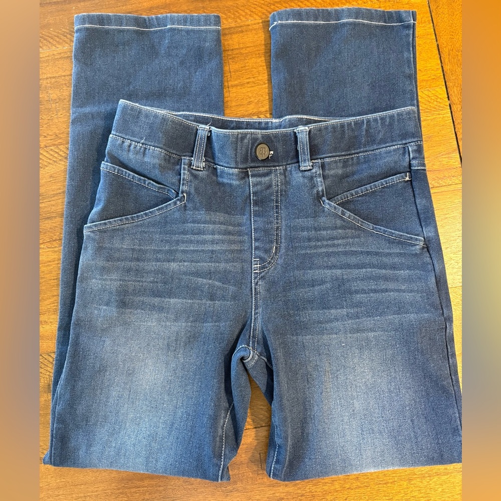 Betabrand slim straight stretchy jeans size S